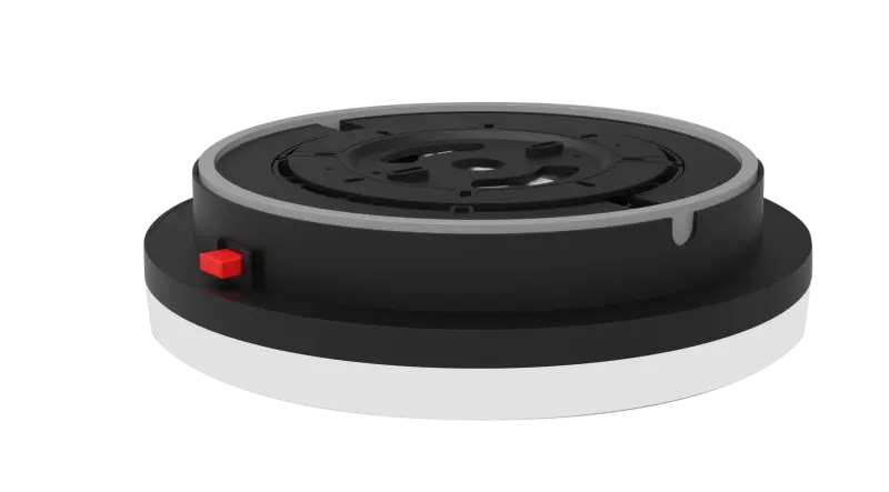 Stropné svietidlo Light+ LT-STR-20W-086 BLACK LED 20/15/10W  2400/1800/1200lm  3000/4000/6000K 240V IP54 ,čierne,podsvietené